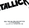 CD 5 : Kill em All Deluxe Edition (Live At The Keystone, Palo Alto, CA - October 31st, 1983)